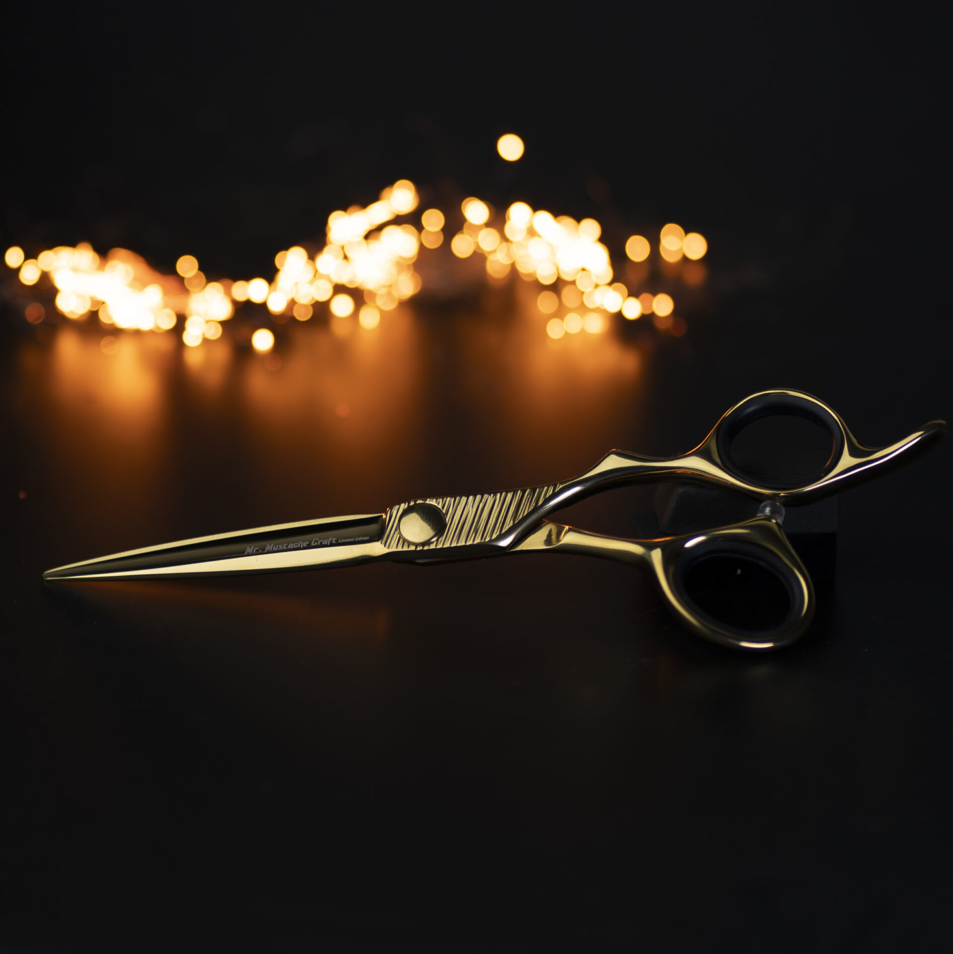 Zestaw Nożyczki 5.5"+ Degażówki 5.5" Mr.Mustache Gold Craft